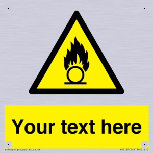 Custom Oxidising Sign